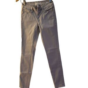 FRAME DENIM Le Skinny de Jeanne Tan Denim Jeans‎ Size 25 Midrise Stretch